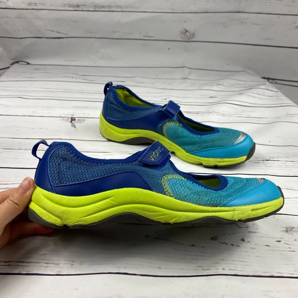 Vionic Blue Slip‎ On Shoes